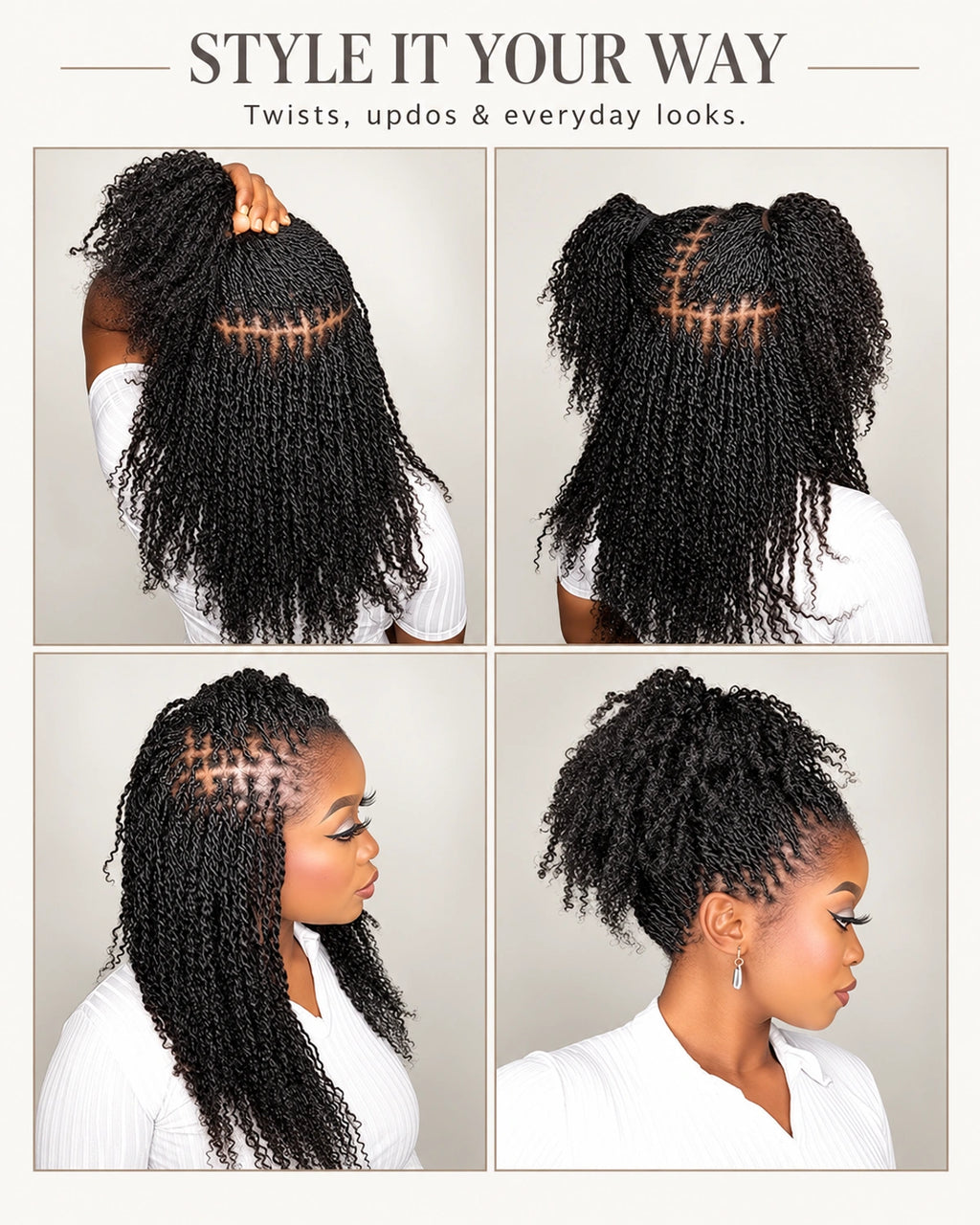 Natural Black Afro kinky Bulk Hair Extensions For Braiding Dreadlock Human Hair