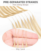 #613 Blonde Burmese Curly Crochet Human Hair Premium Plush Texture for Time-Saving Boho Braids