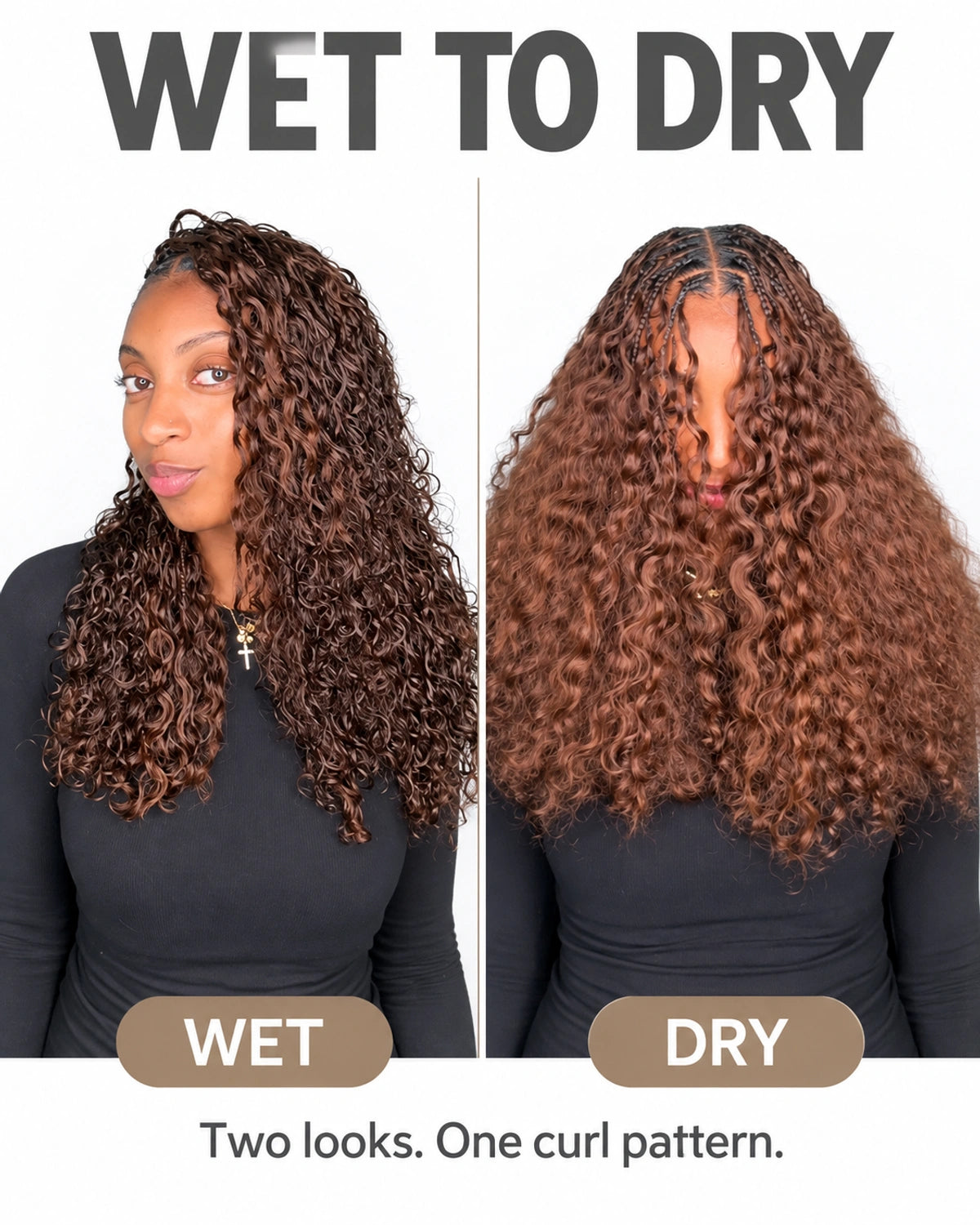 #4 Burmese Curly Crochet Human Hair for Boho Braids Miracle Knots Friendly Plush Texture Time-Saving Wear