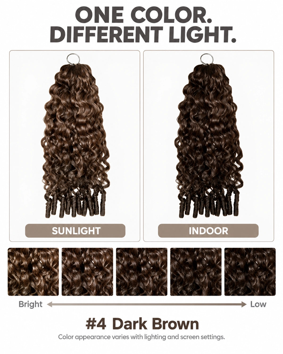 #4 Burmese Curly Crochet Human Hair for Boho Braids Miracle Knots Friendly Plush Texture Time-Saving Wear